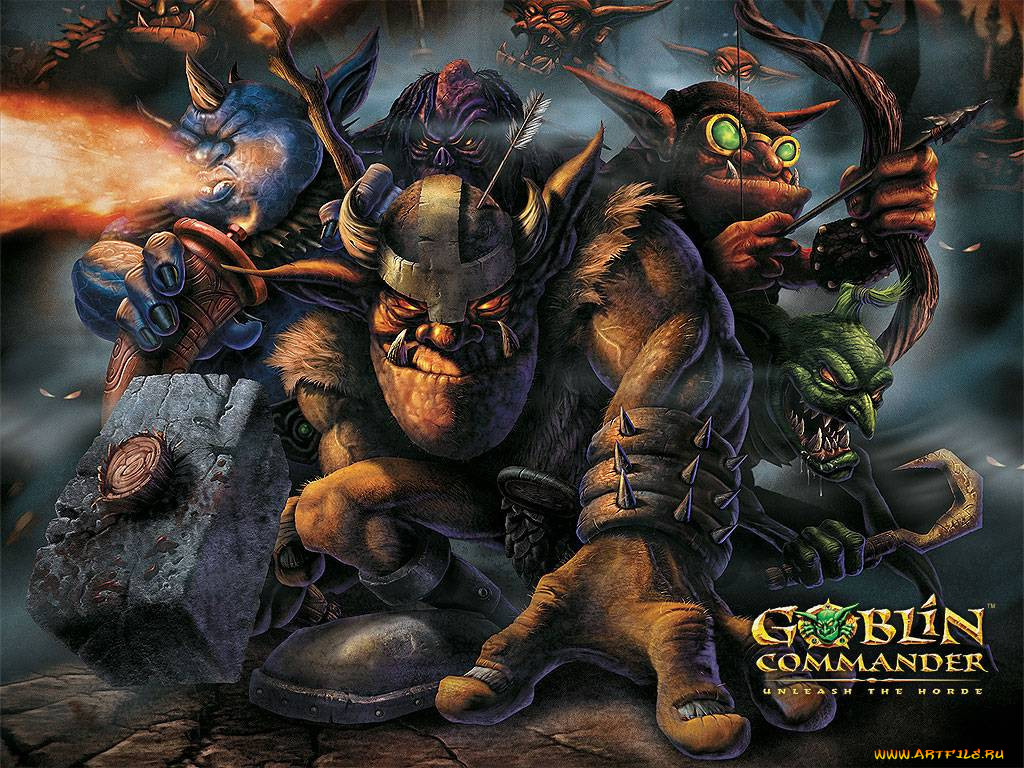 Обои Goblin Commander: Unleash the Horde Видео Игры Goblin Commander:  Unleash the Horde, обои для рабочего стола, фотографии goblin, commander,  unleash, the, horde, видео, игры Обои для рабочего стола, скачать обои  картинки